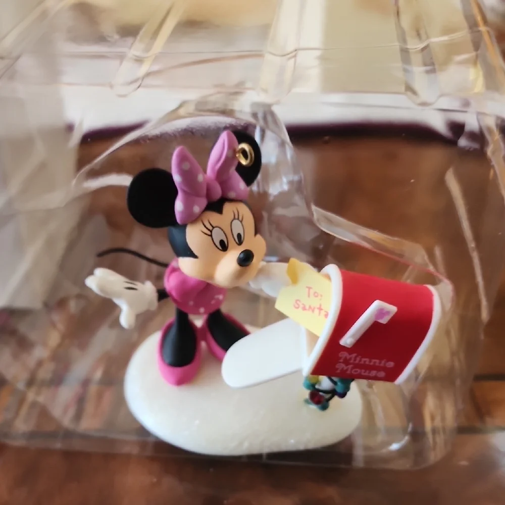 Hallmark Minnie Mouse Ornament with Pink and Red Accents - Picture 3 of 3